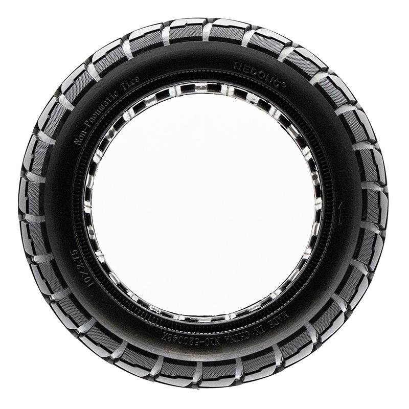 Vollgummirad 10x2,75-6,5/B54 Offroad