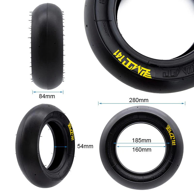 Tubeless Radialer Weicher T41 Slick 80/50-6,5 [PMT]