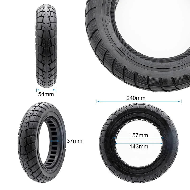 Ultraleichtes Vollrad 10x2,125-6,1/B34 ewheel