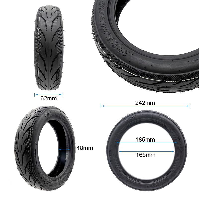 Tubeless Stadtstraße 10X2,50-6,5 [Ewheel]