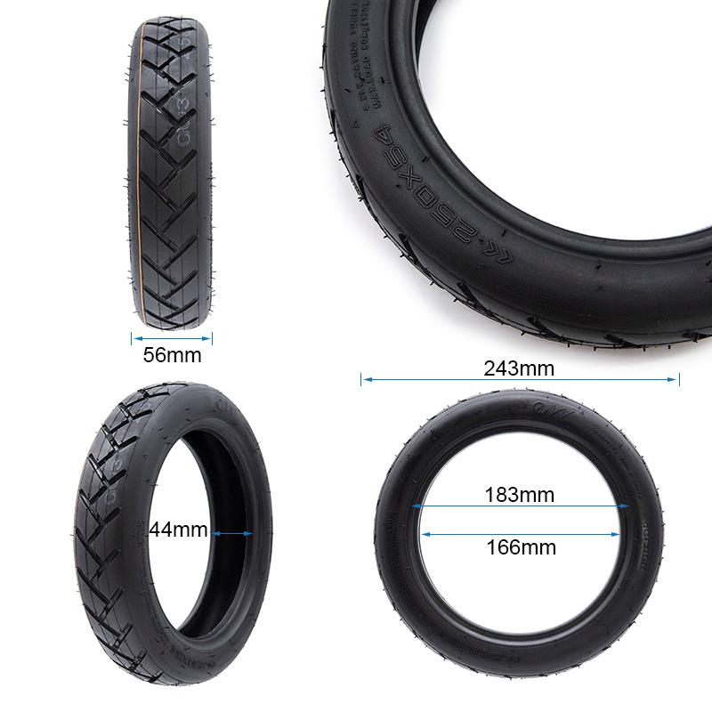 Schlauchloser Reifen 250x54 für Xiaomi Mi4 [Ewheel]