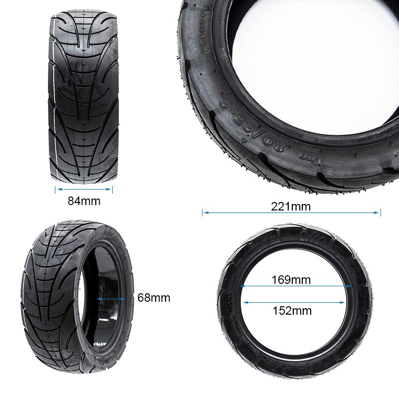 Tubeless-Reifen Cityroad 80/65-6 [Ewheel]