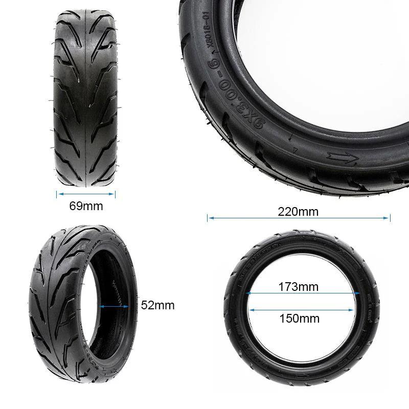 Tubeless-Reifen Cityroad 9x3-6 [Xuancheng]