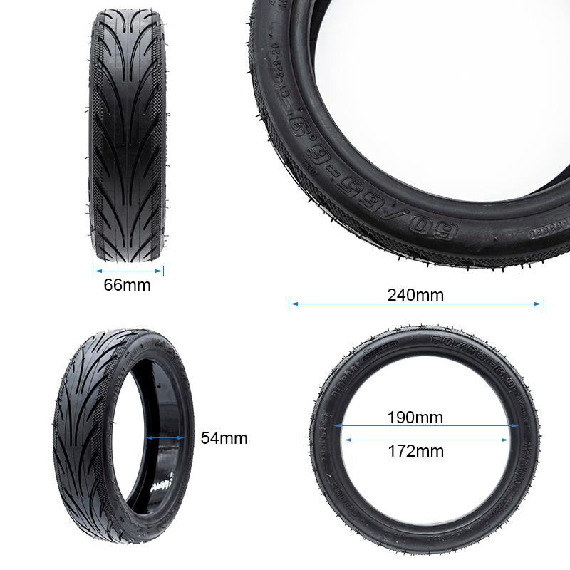 Tubeless Cityroad Reifen 60/65-6,9 [Ewheel] Edition GEL