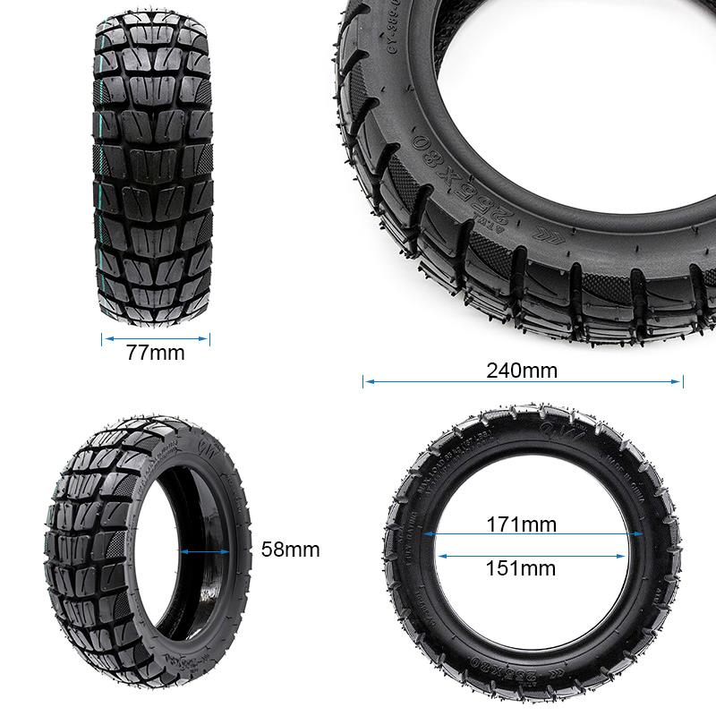 Tubeless Offroad Reifen 255X80 - 10x3-6 [Ewheel]