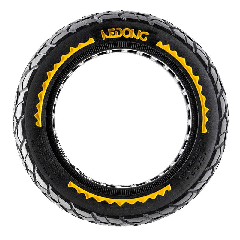 Ultraleichtes Vollgummirad Offroad 10x2,5/B44 [Nedong]