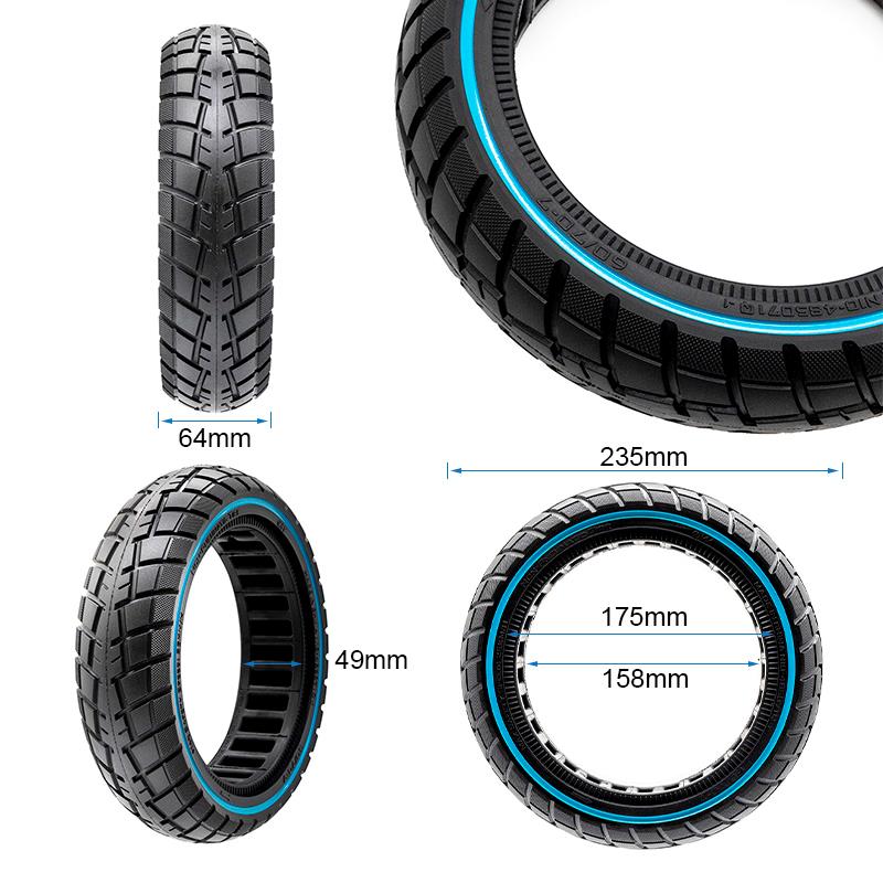 Ultraleichte Vollgummirad Offroad 60/70-7/B50
