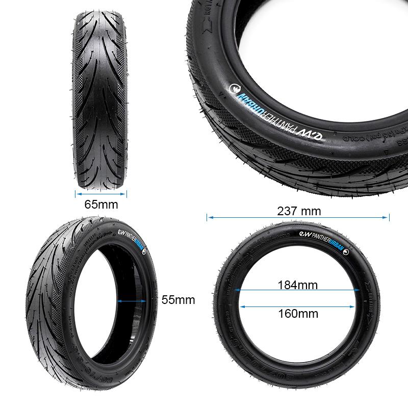 Tubeless Reifen 60/70-6,5 EWHEEL PANTHERURBAN Mit pannensicherem Gel