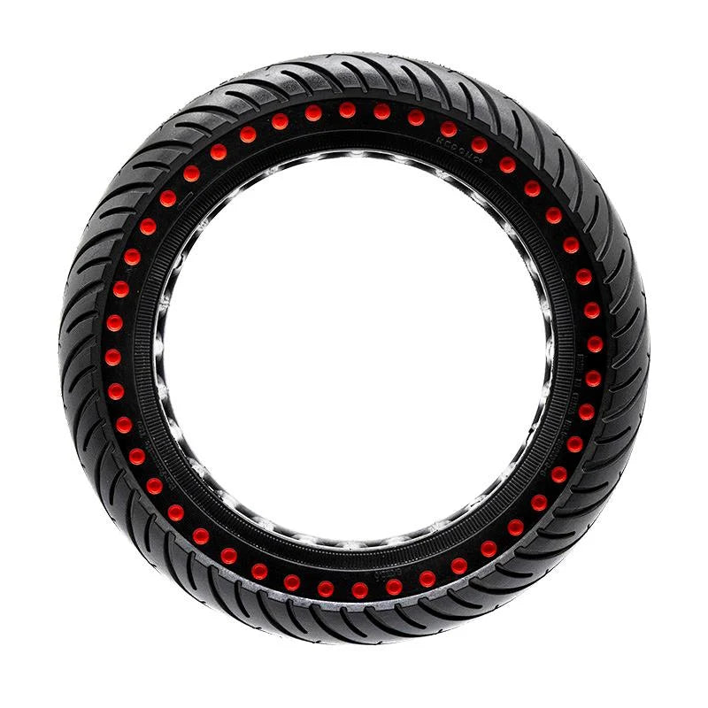 Ultraleichtes Vollrad 8,5x2-6,1/B34 - rote Punkte [Nedong]