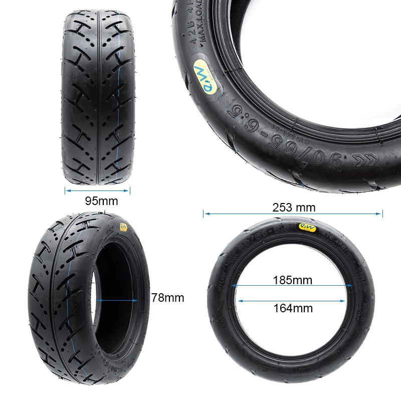 Tubeless Cityroad Reifen 90/65-6,5 [Ewheel]