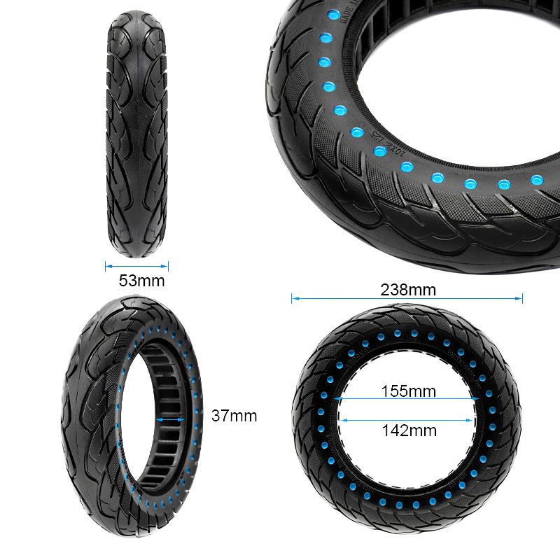 Ultraleicht Vollgummirad 10x2,125-6,1/B34 [Nedong]