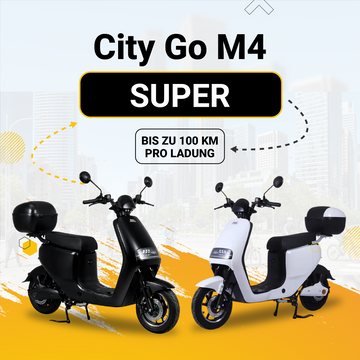 City Go M4 Super - Fahrbar ohne Führerschein