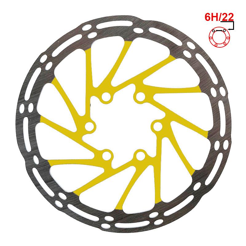 Brake Disc Gelb 140mm
