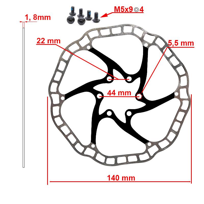 Brake Disc 140mm