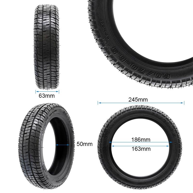 Tubeless Tire 60/70-6.5