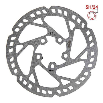 Bremsscheibe 135 mm 5H Silber für Xiaomi Mi 4 Pro