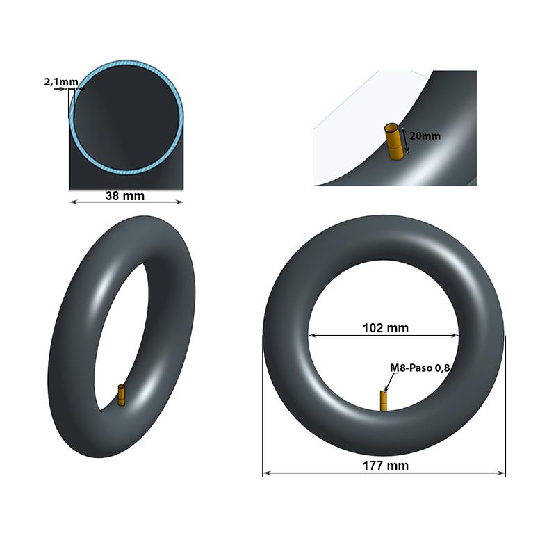Schlauch 200x50 [Ewheel]