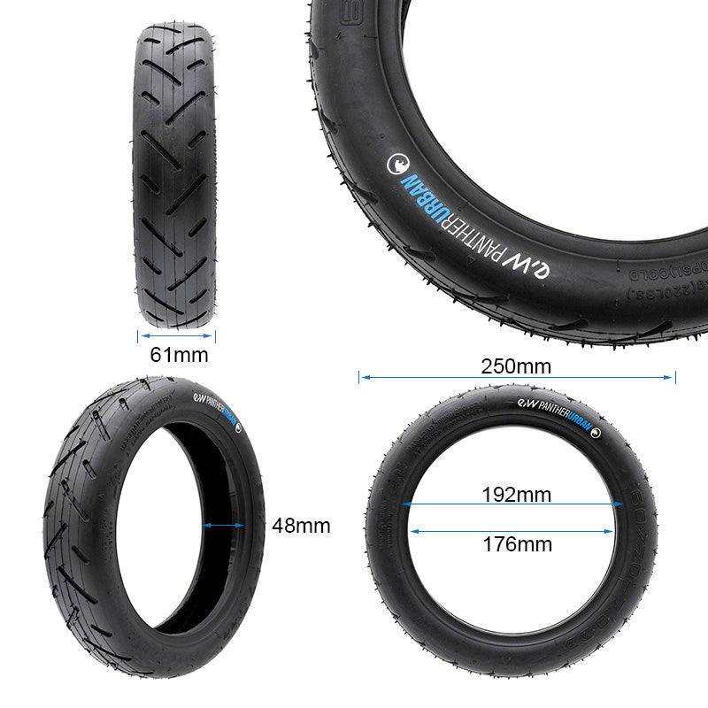 Tubeless Reifen 60/70-7 FÜR MI4 PRO MAX/PLUS EWHEEL PANTHERURBAN