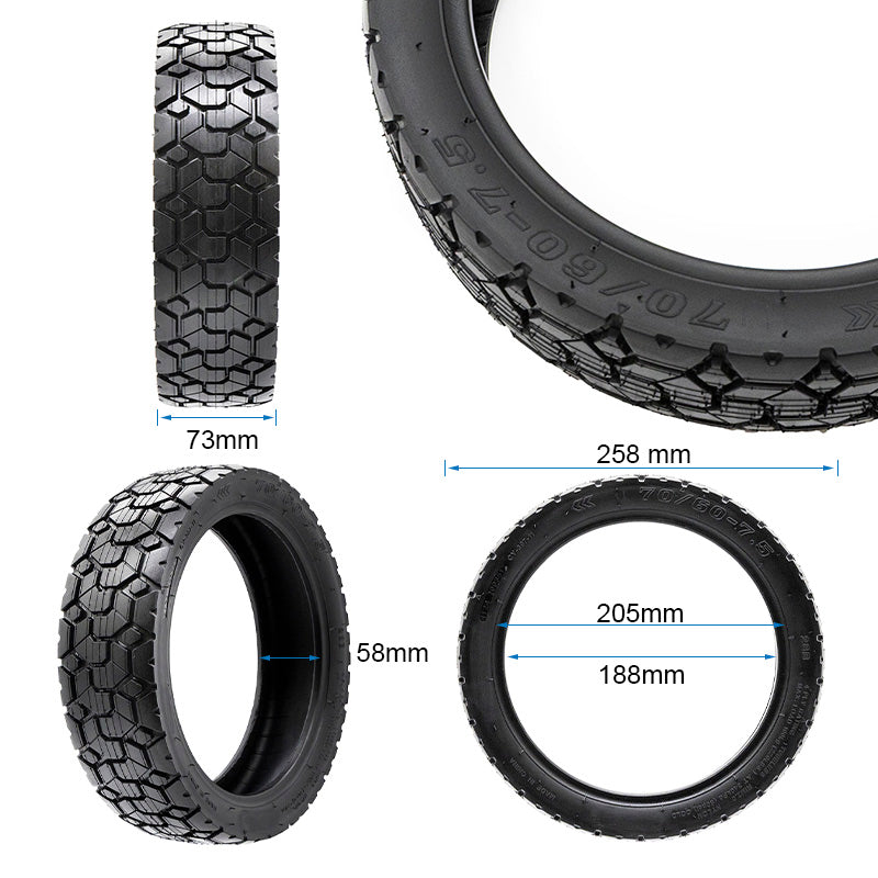 Schlauchloser Reifen 70/60-7,5 EWHEEL RHINOTRACK
