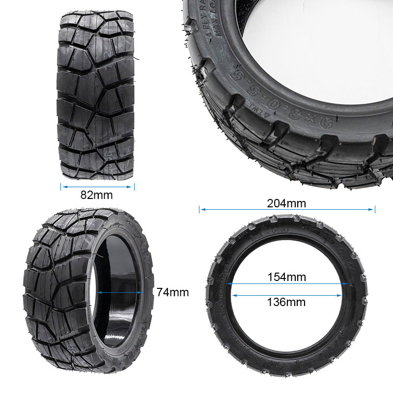 Schlauchloser Offroad-Reifen 9x3-5,5 EWHEEL RHINOTRACK mit pannensicherem Gel