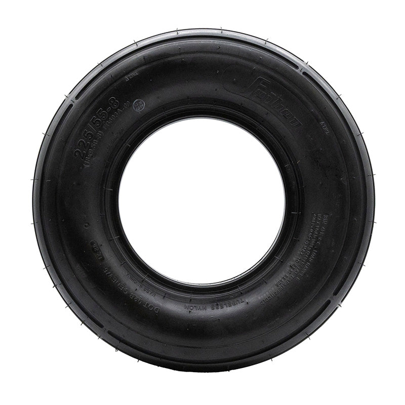 Schlauchloser Reifen 18x9,5-8 / 225/55-8 glatt [Feiben]