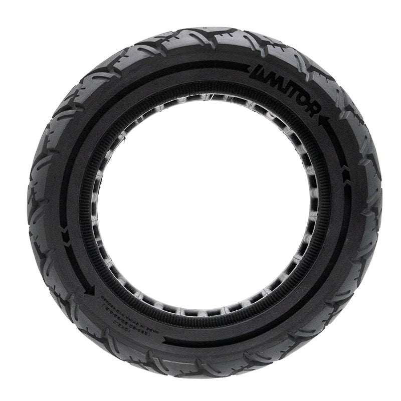 Vollgummireifen 10×3,0/255×80 (80/65-6) schwarz [Amitor]