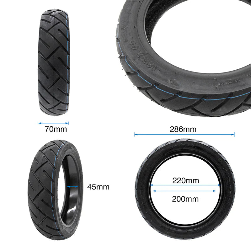 Tubeless-Reifen 12x2,5 CY396 mit GEL [Yuanxing]