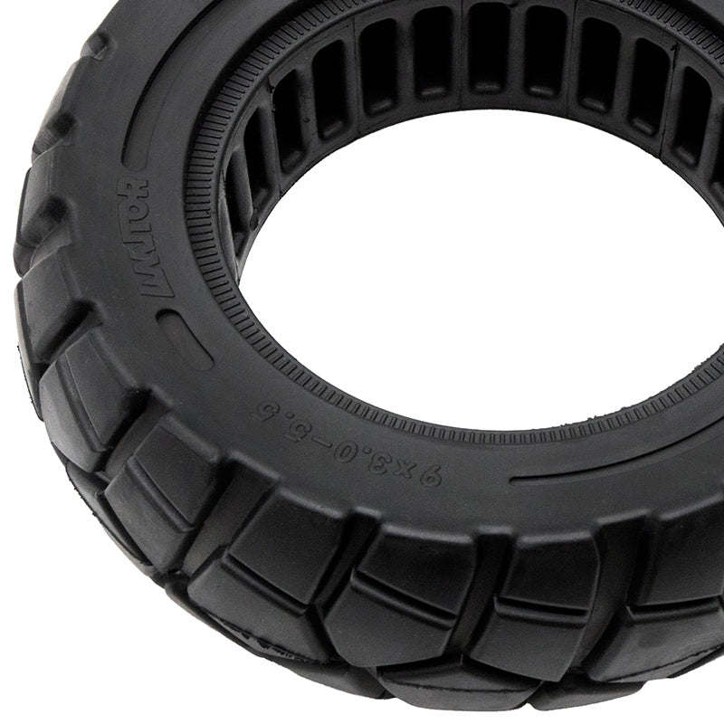 Vollgummireifen 9x3-5,5 schwarze Linie [Amitor]