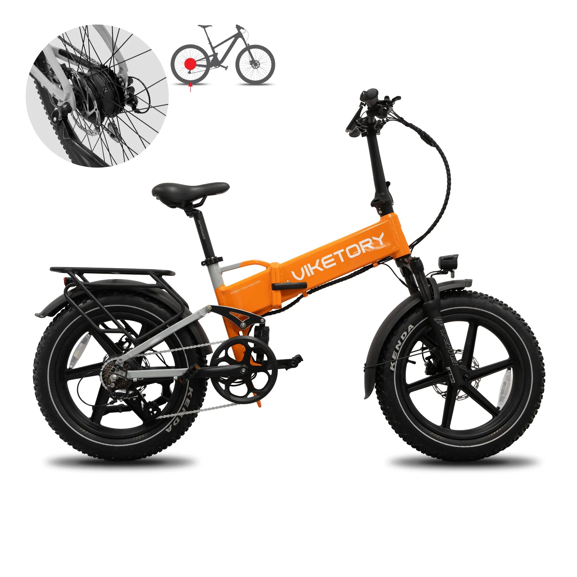 BRAVE E Bike Fatbike klappbar