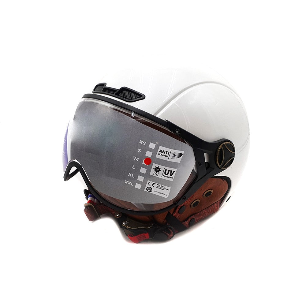 FRV JET Helm – mit abnehmbarem Visier & waschbarem Innenfutter