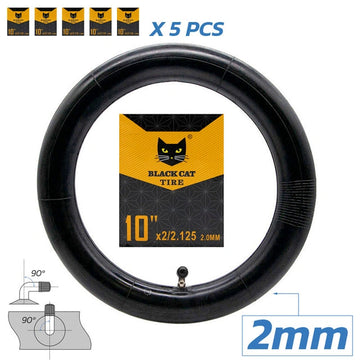 Premium Kamera 2.0mm Dicke 10x2/2,125 Ventil 90x90 Grad Black cat
